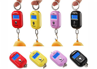 Chiny Czerwony Różowy Żółty Mini Przenośny Elektroniczny Bagaż Skala 25 Kg Kolorowe Przedmioty Upominkowe dostawca